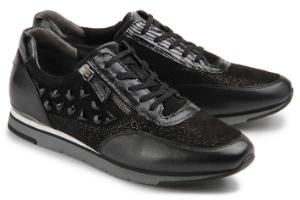 Gabor Sneaker Material-Mix Schwarz Uebergroesse 629-26
