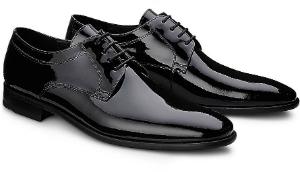 LLOYD Lackschnuerer Abendschuh Schwarz Lackleder Uebergroesse