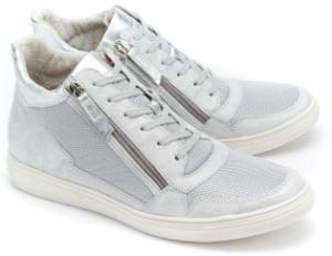 Silberne Gabor High Top Sneaker in Uebergroessen