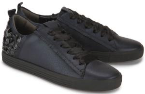 Kennel Schmenger Sneaker Schmuckstein-Applikation Uebergroesse Blau Schwarz