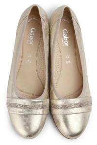 Gabor Pumps in G-Weite Metallic Uebergroesse