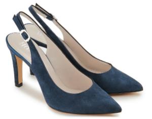 Sling Pumps in Größe 45 | Farbe: Blau Sling Pumps in Groesse 45 Blau