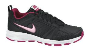 Nike Sneaker fuer Damen T-Lite in Uebergroesse Schwarz