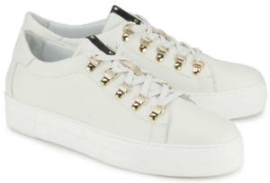Plateau-Sneaker in Uebergroessen Weiss 2049-27