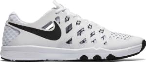 Weisse Laufschuhe in Sondergroesse Nike Train Speed 4