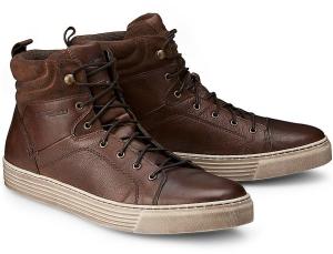 Camel Active Hightop Sneaker in Uebergroessen fuer Herren Dunkelbraun