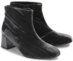 Gabor Samt-Stiefeletten in Uebergroessen Grau