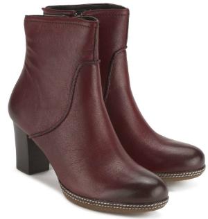 Gabor Stiefeletten in Uebergroessen Bordeaux Rost-Rot