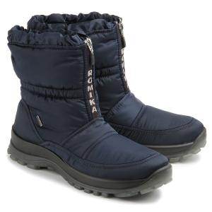 Romika Boots aus Nylon in Uebergroessen fuer Damen Blau