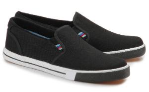 Schwarze Slipper von Romika in Übergrößen für Herren Romika Slipper in Uebergroessen fuer Herren Schwarz