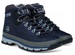 Trekkingschuhe in Uebergroesse von Timberland aus Jacquard-Obermaterial mit auffaelligen Oesen