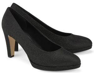 Gabor Plateau-Pumps Groesse 43 Uebergroessen Schwarz Absatz 70 mm