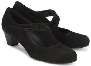 Gabor Pumps Groesse 43 Uebergroessen Schwarz Absatz 45 mm
