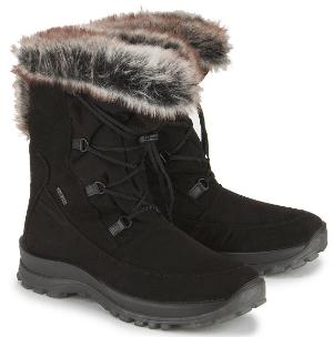 Romika Winterstiefel aus aus Micro-Velour fuer Damen Groesse 43