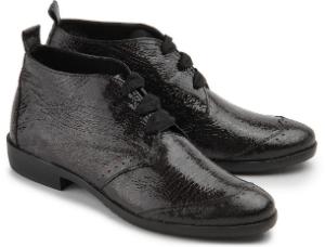 Homers Desert-Boots in Uebergroessen Schwarz