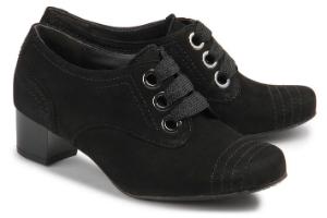 Semler Schnuerpumps H-Weite in Uebergroessen fuer Damen Schwarz