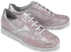 Semler Sneaker H-Weite in Uebergroessen fuer Damen Rose