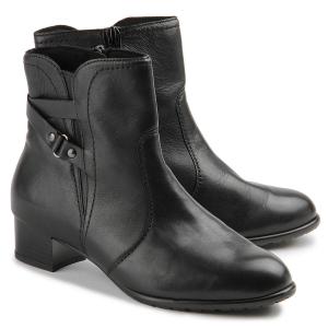 Semler Stiefeletten H-Weite in Uebergroessen fuer Damen Schwarz