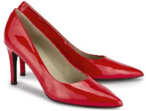 Damen Pumps Lackleder Groesse 45 Rot Uebergroesse