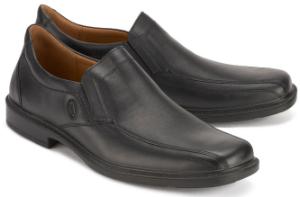 Schwarze Jomos Slipper Halbschuhe in Übergröße Jomos Slipper Halbschuh Uebergroesse schwarz