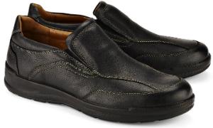 Schwarze Jomos Slipper in Übergröße | H-Weite Jomos Slipper Uebergroesse Schwarz H-Weite