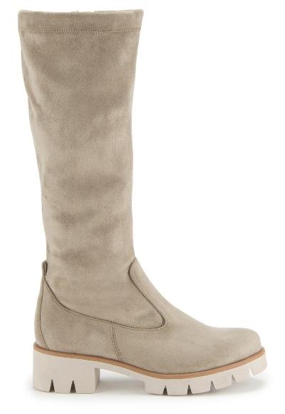 Easy Chic: Die Stiefel von Gabor machen so richtig was her | Farbe: Beige stiefel-in-uebergroessen-3065-21 damenstiefel-in-groesse-44