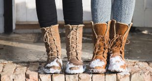 Gefuetterte Winterschuhe fuer Damen in Groesse 43 und groesser