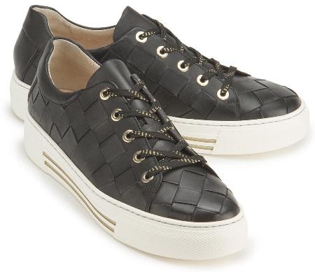 Ein toller Blickfang ist dieser modische Plateausneaker von Gabor aus hochwertigem Nappaleder sneaker-in-uebergroessen-3146-12 schicke-flache-schuhe-zum-kleid