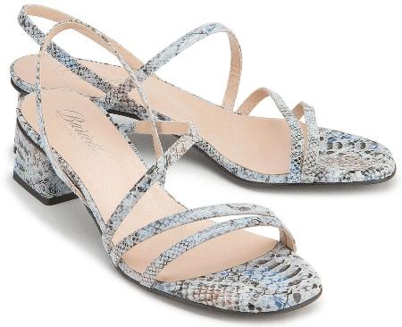 Sandalen in Untergrößen | Obermaterial aus Leder im modernen Python Look sandale-in-untergroessen-1759-11 strappy-sandals