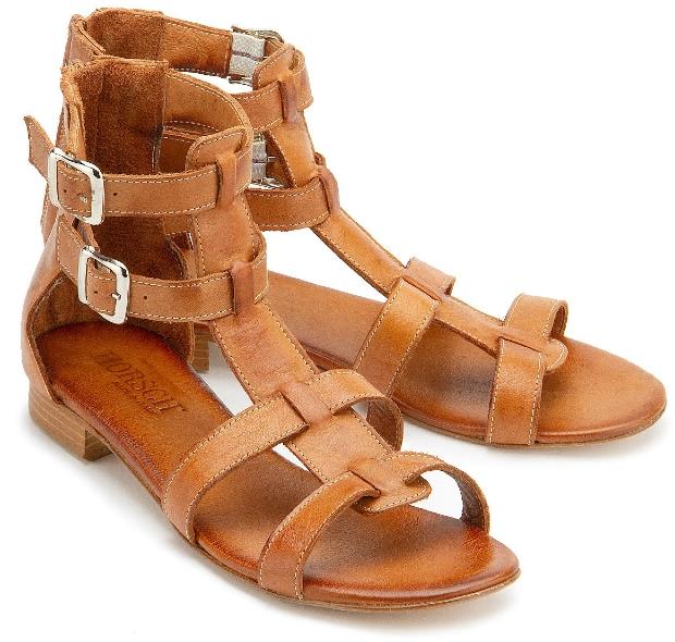 Strappy Sandals von Rossaro in Braun Strappy Sandals von Rossaro in Braun - Sommerschuhe in Größe 43