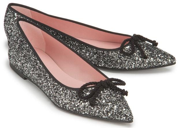 Pretty Ballerinas in Übergrößen mit Glitzer