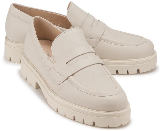 Gabor Slipper in Übergrößen - cremefarbene Schuhe