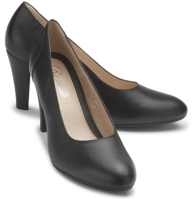 Bariello schwarze Pumps in Übergrößen