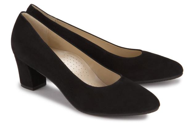 Bariello schwarze Pumps in Übergrößen