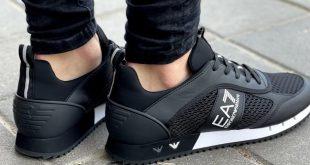 Emporio Armani Herrensneaker in Übergrößen - Sneaker in Oversize