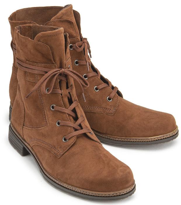 Gabor Stiefelette in Übergrößen - Wildleder Stiefeletten