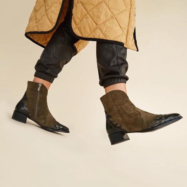 Wildleder Stiefeletten 