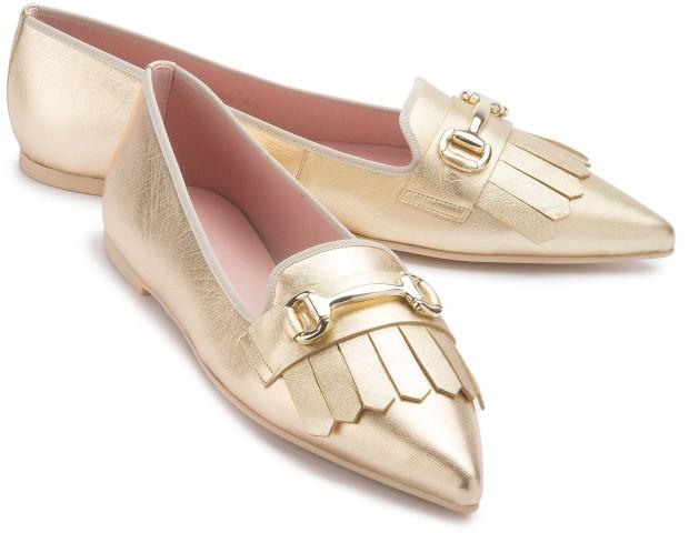 Pretty Loafer in Übergrößen Gold