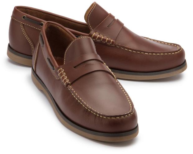 Bariello Slipper in Übergrößen Braun 