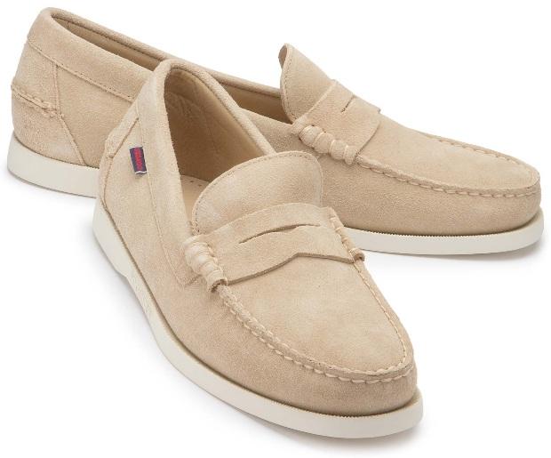 Sebago Slipper in Übergrößen - Rauleder-Schuhe für Herren in Übergröße