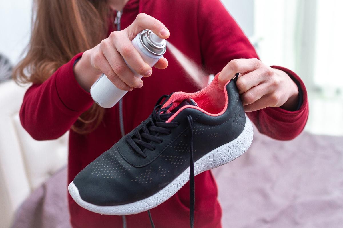 Schuhe-Spray-Geruchsbekämpfung